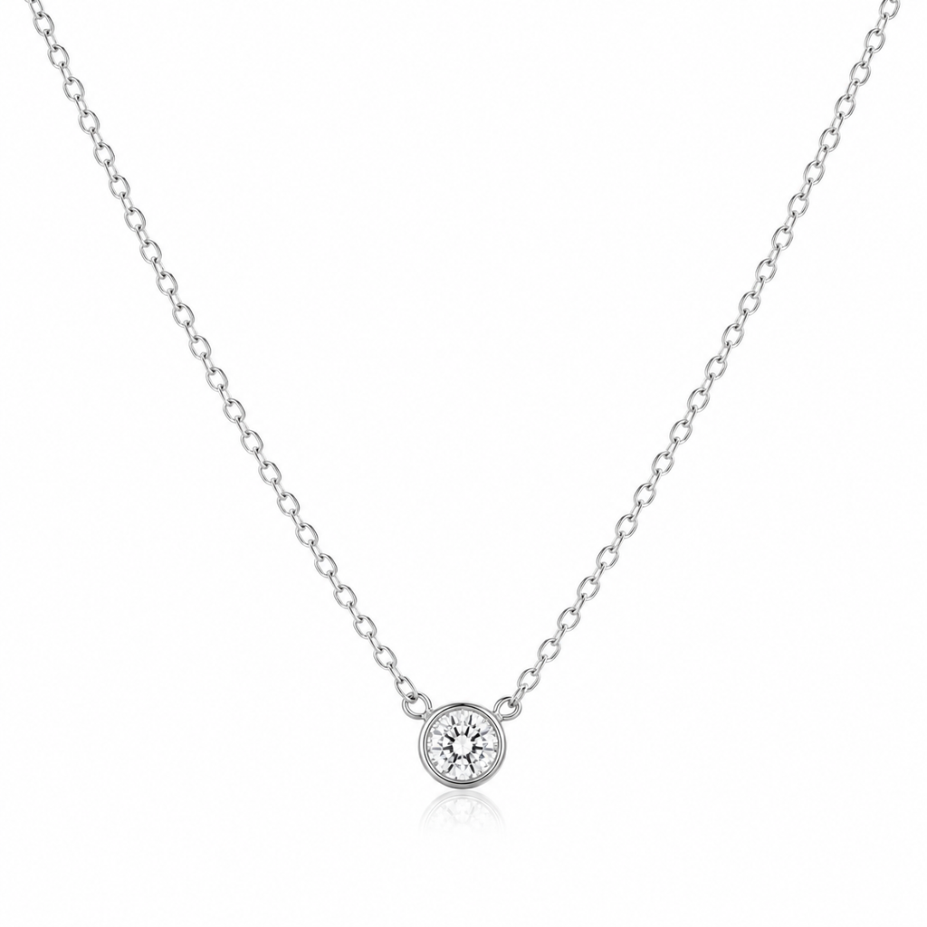 Timeless Bezel Necklace