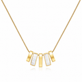 Geometric Bar Statement Necklace