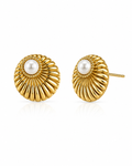 Golden Shell Earrings