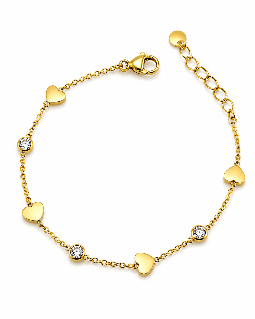 Whimsical Heart Bracelet