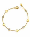Whimsical Heart Bracelet