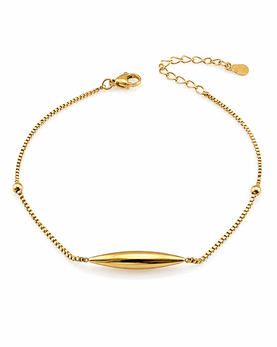 Golden Orbit Anklet