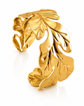 Golden Olive Leaf Cuff