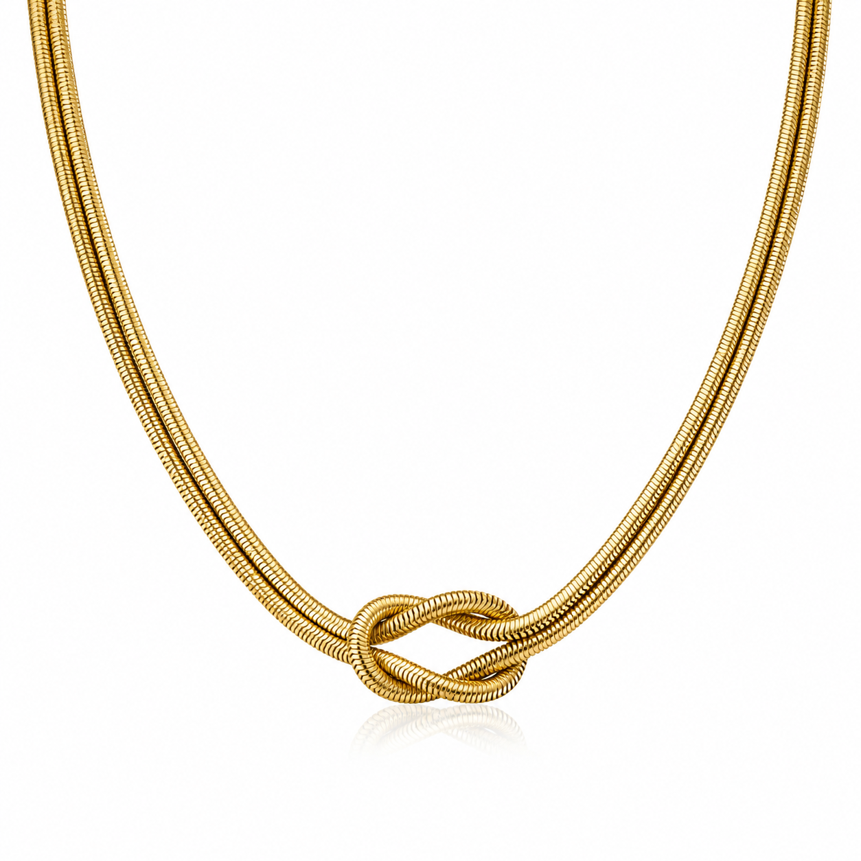 Solstice Knot Necklace