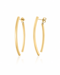 Linear Arch Beam Drop Earrings