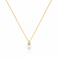 Serene Pearl Drop Necklace