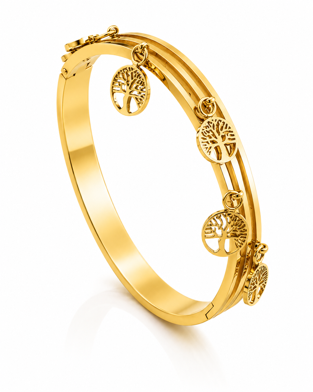 Tree of Life Charm Bangle