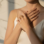 Sculptural Aura Ring