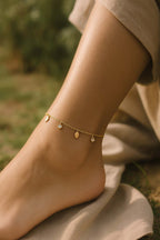 Aira Leaf Anklet