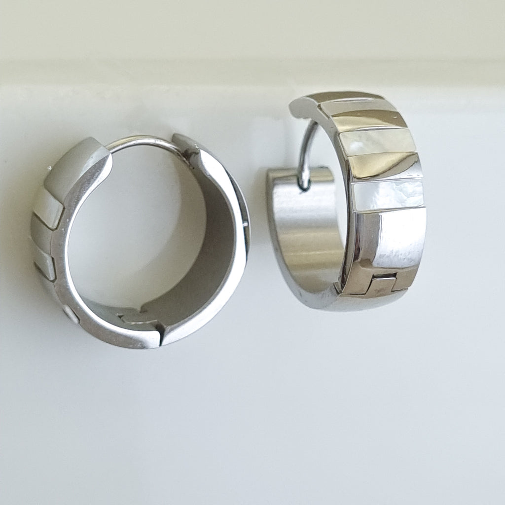 Titan Linear Bezel Hoops