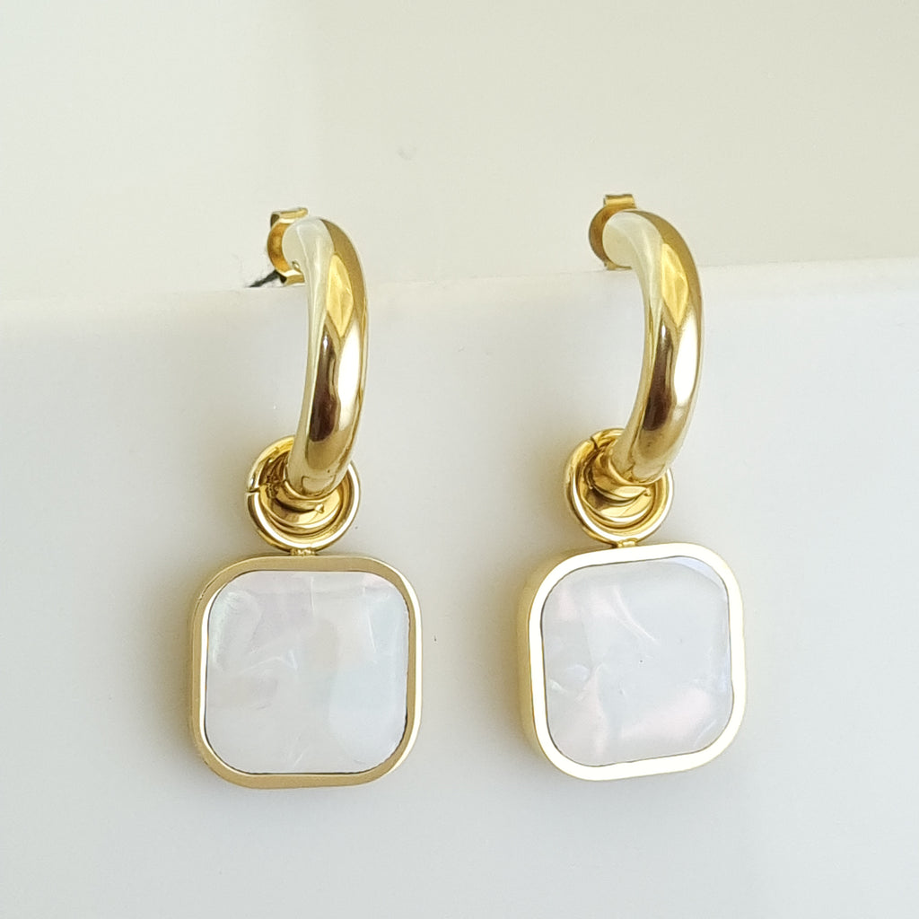 Ethereal Square Inlay Drops