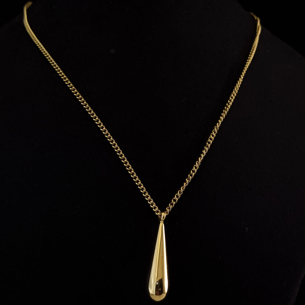 Fluid Drop Necklace