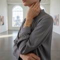 Golden Bamboo Cuff