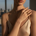 Minimalist Duet Ring
