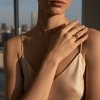 Minimalist Duet Ring