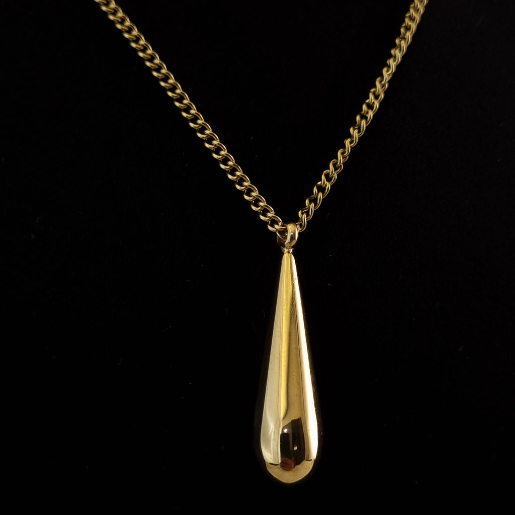 Fluid Drop Necklace