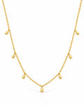 Raindrop Fringe Station Necklace