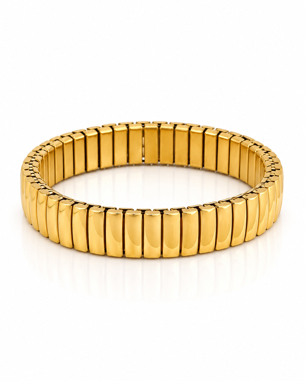 Roller Link Stretch Bracelet