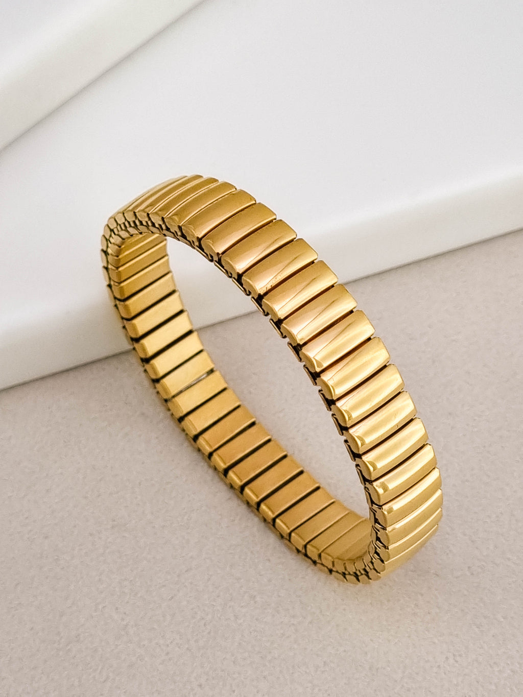 Roller Link Stretch Bracelet