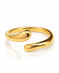 Double Drop Open Ring