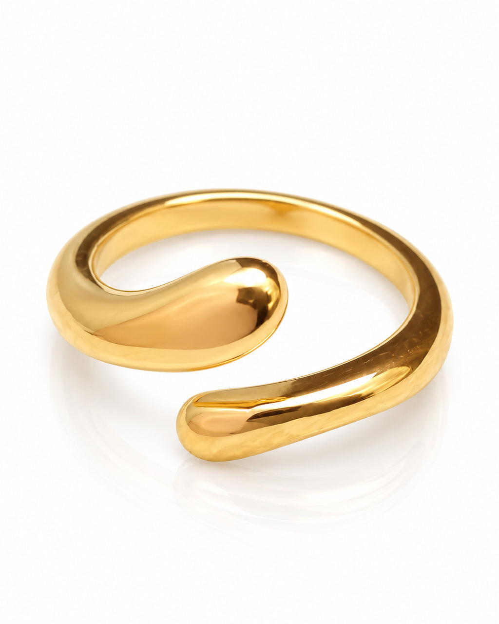 Double Drop Open Ring