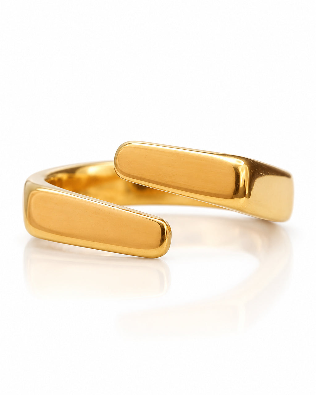 Double Bar Wrap Ring