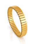 Gold Tile Stretch Bracelet