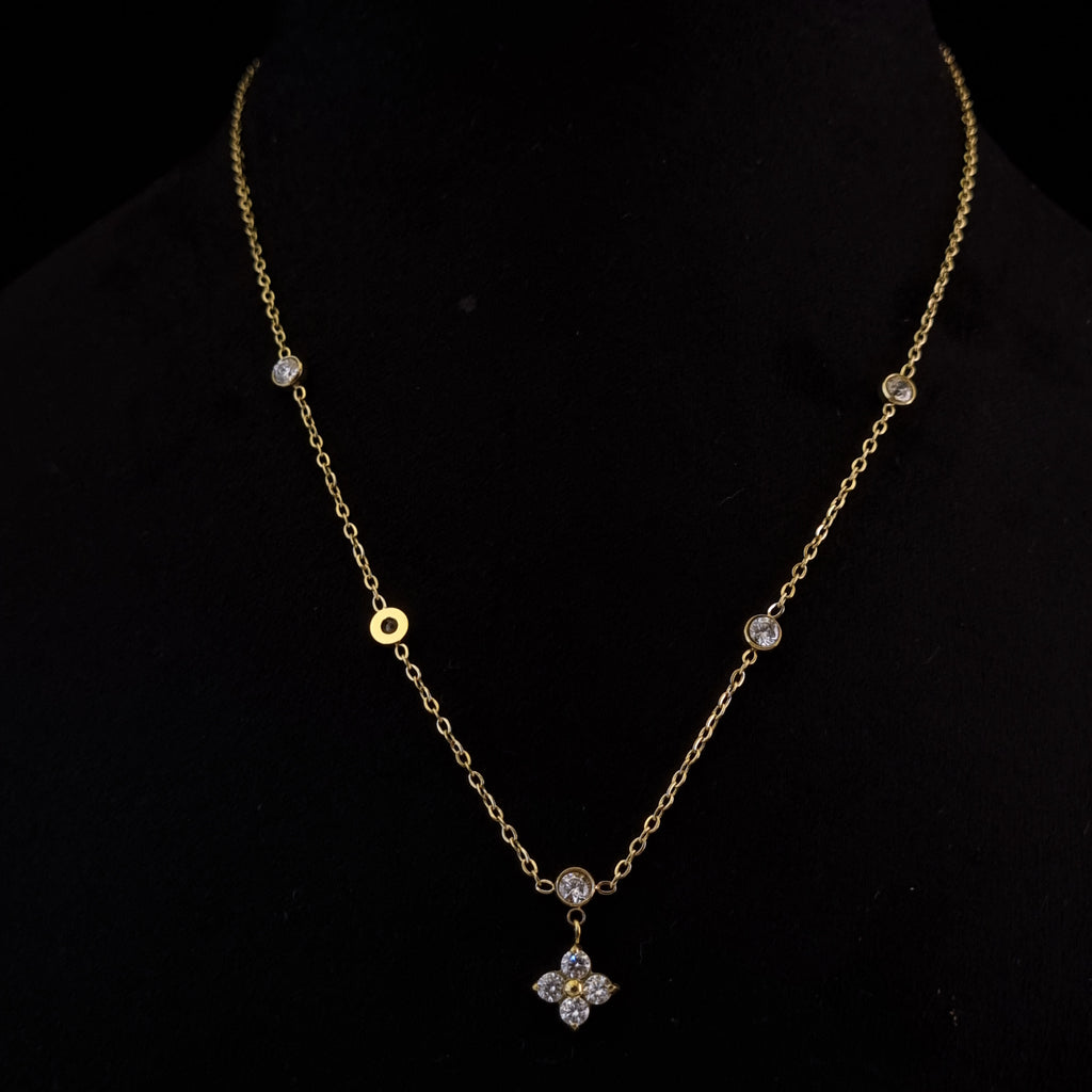 Celestial Clover Necklace