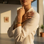 Sculptural Contour Cuff