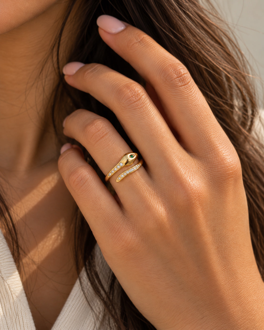 Serpent Wrap Ring