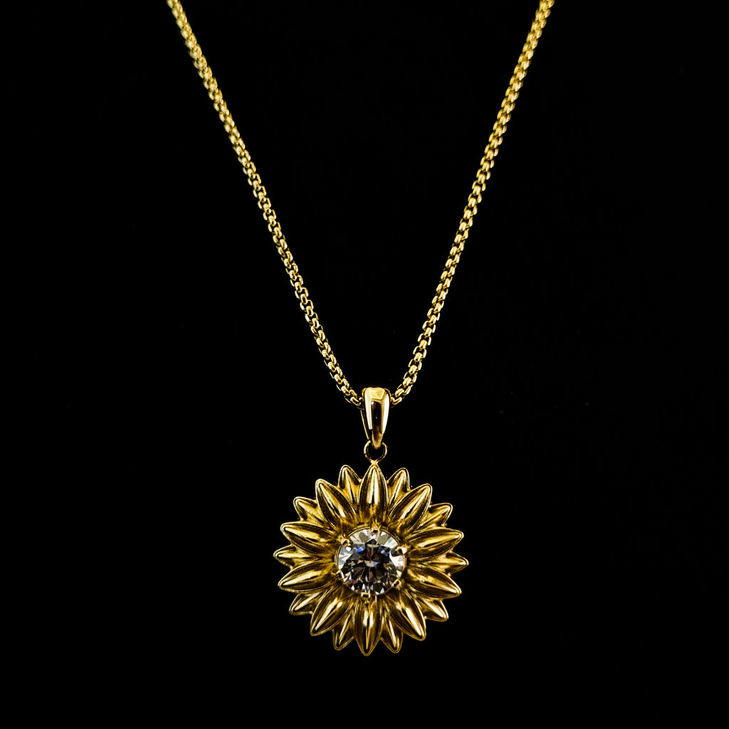 Radiant Sunflower Necklace