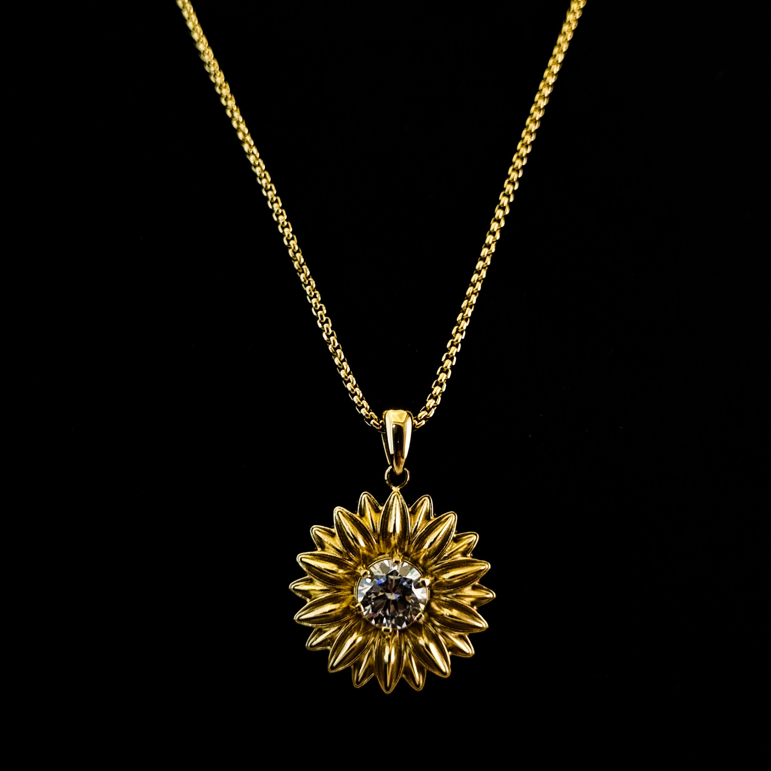 Radiant Sunflower Necklace