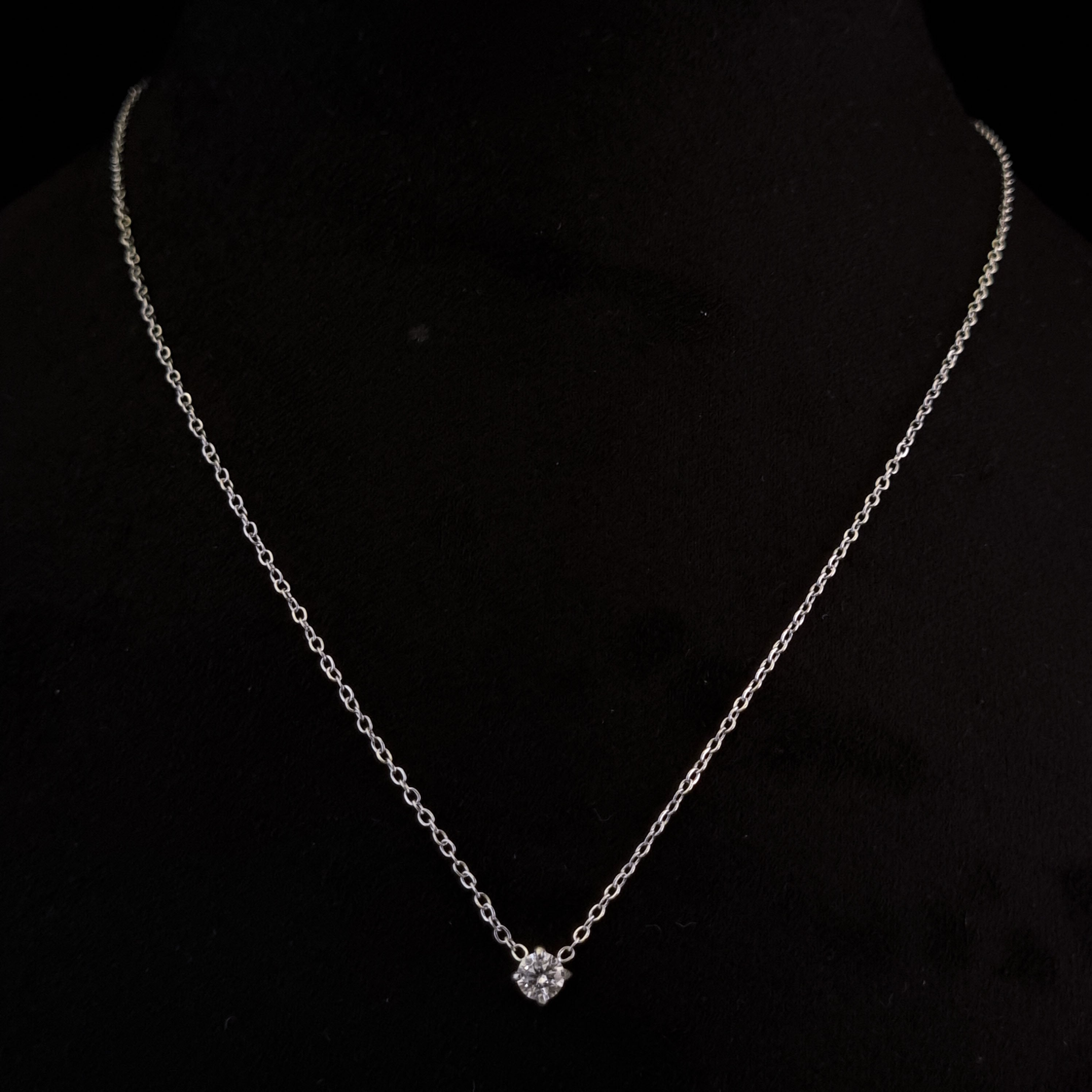 Celestial Solitaire Necklace