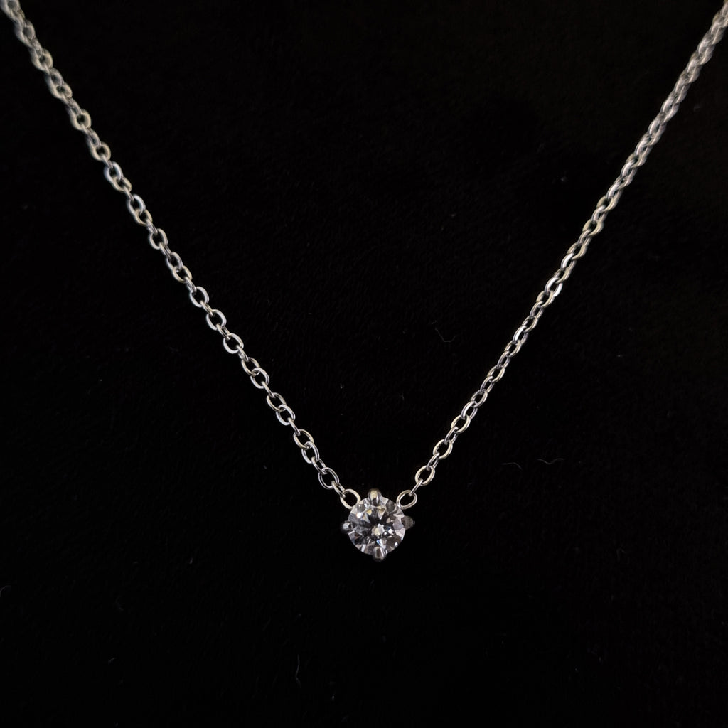 Celestial Solitaire Necklace