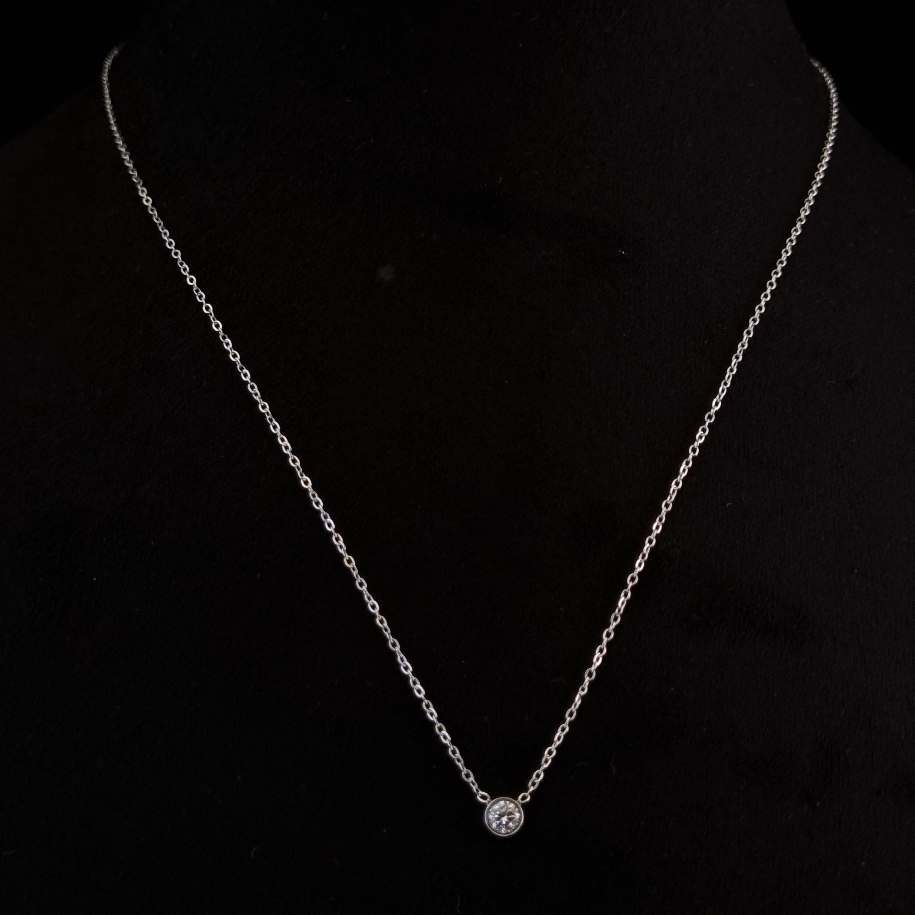 Timeless Bezel Necklace