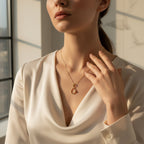 Lustre Drop Necklace