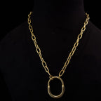 The Bold Link Statement Necklace