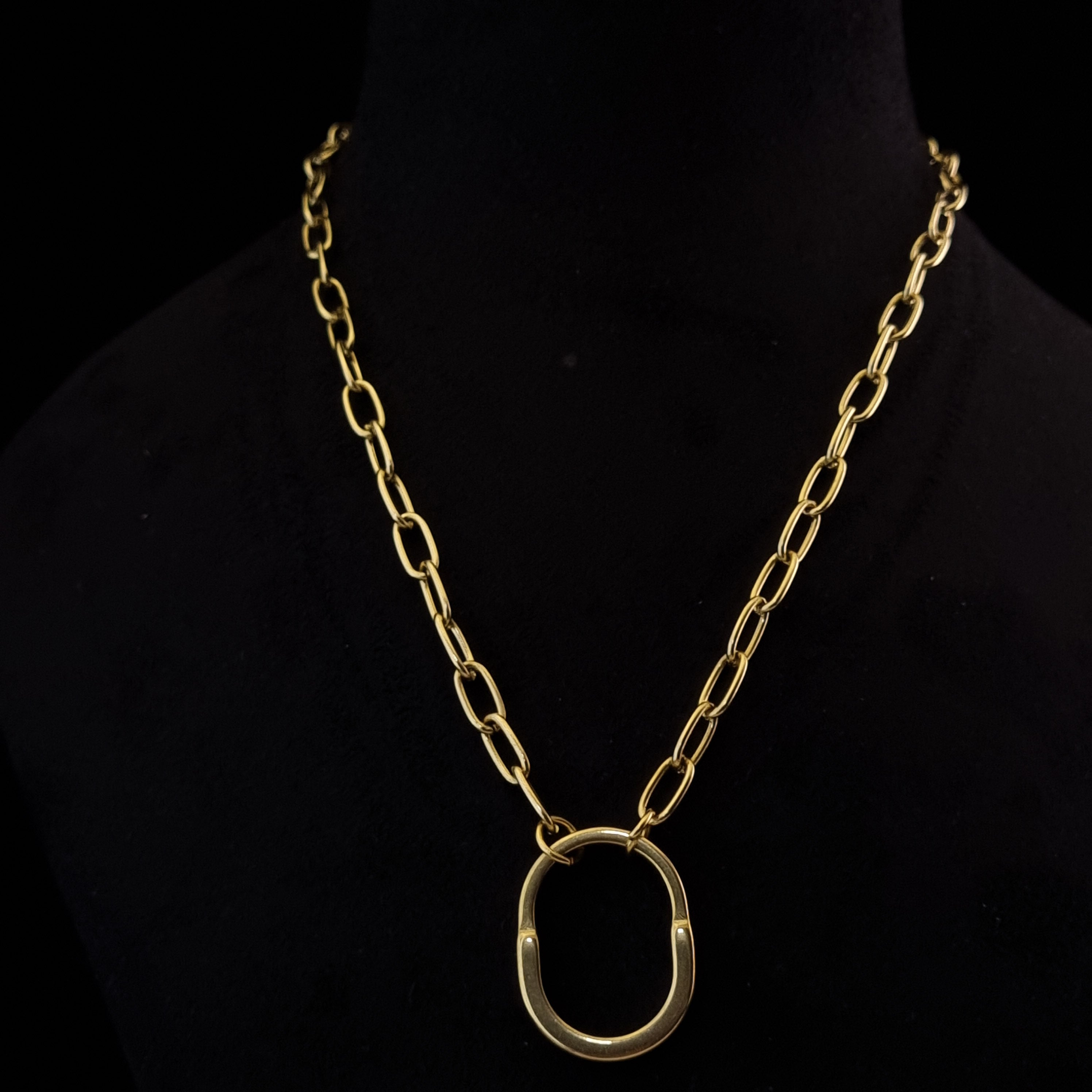 The Bold Link Statement Necklace