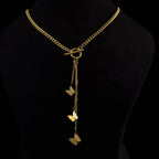 Butterfly Cascade Lariat