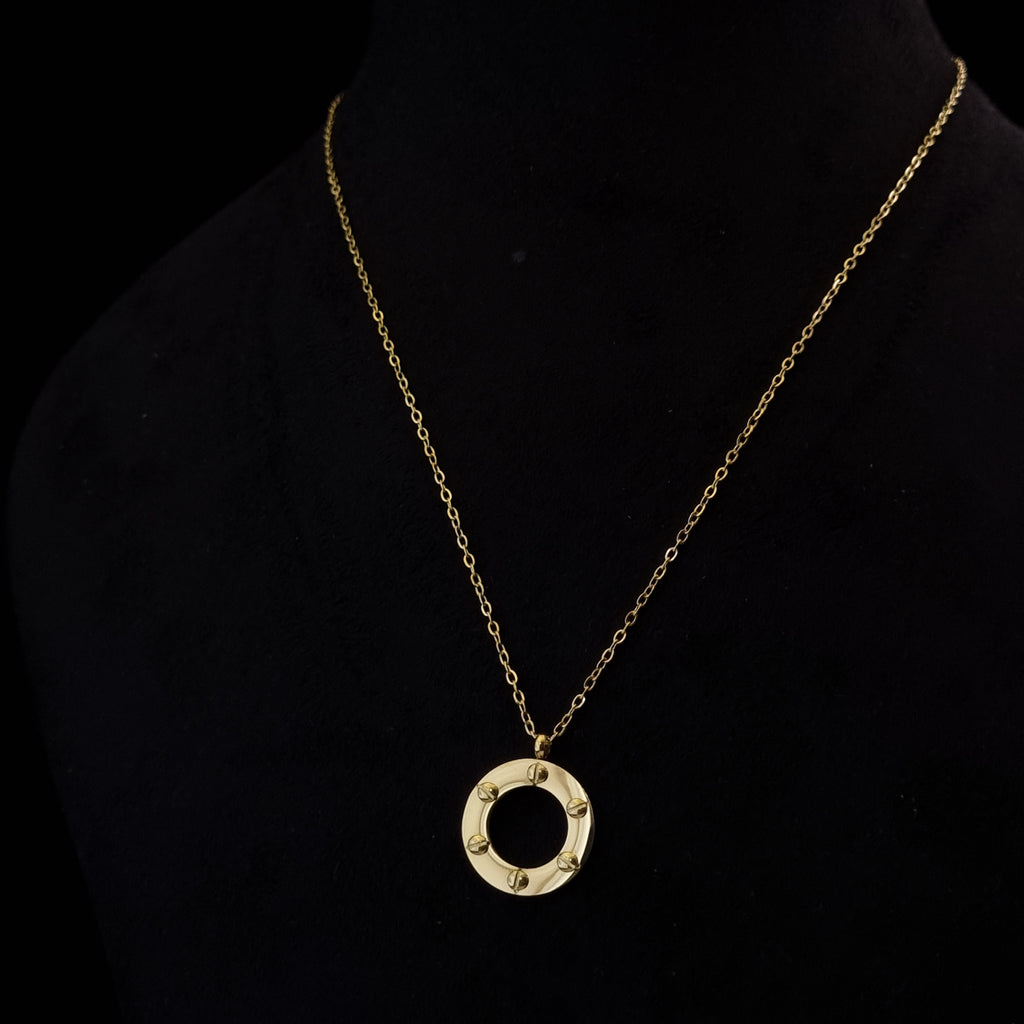 Studded Aura Necklace