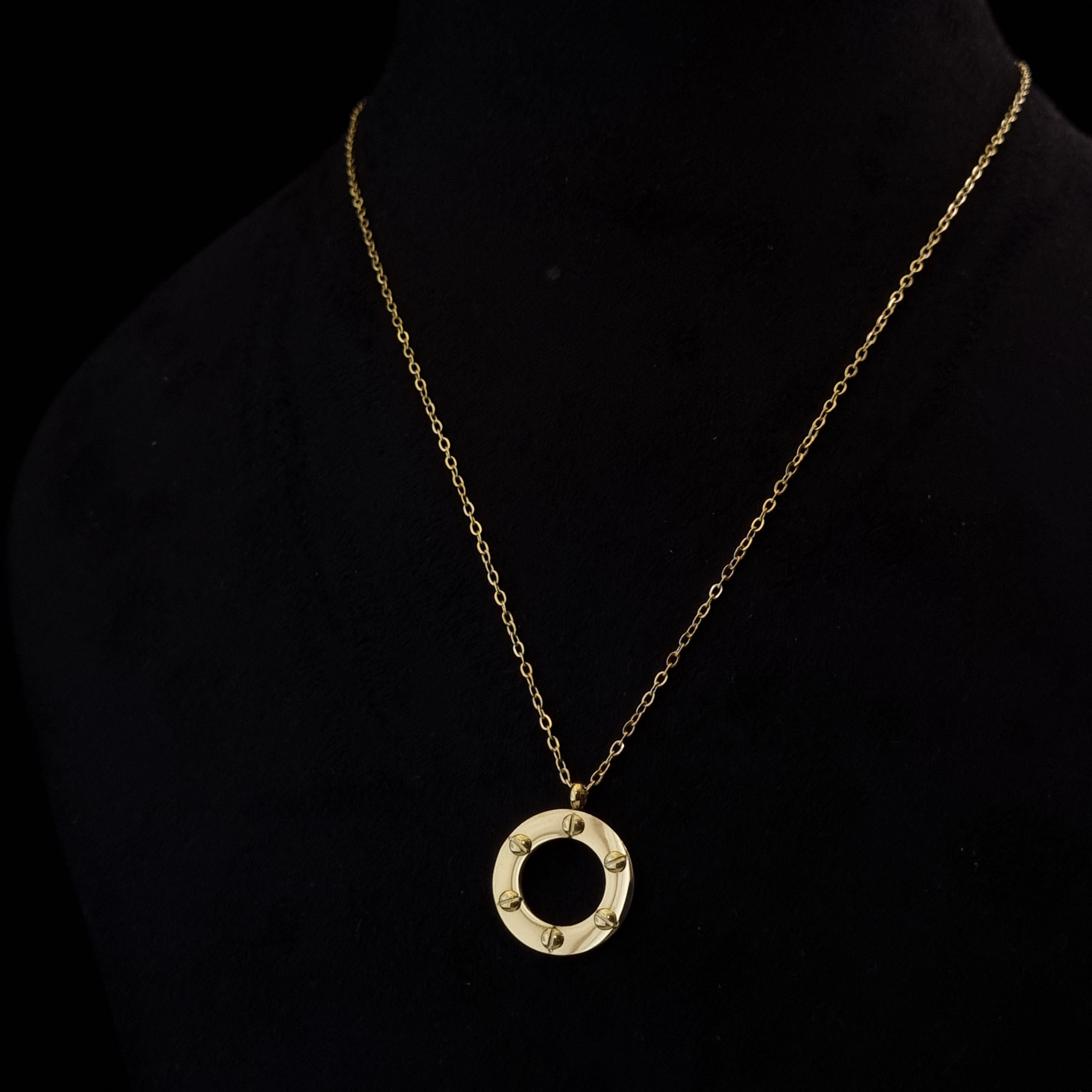 Studded Aura Necklace