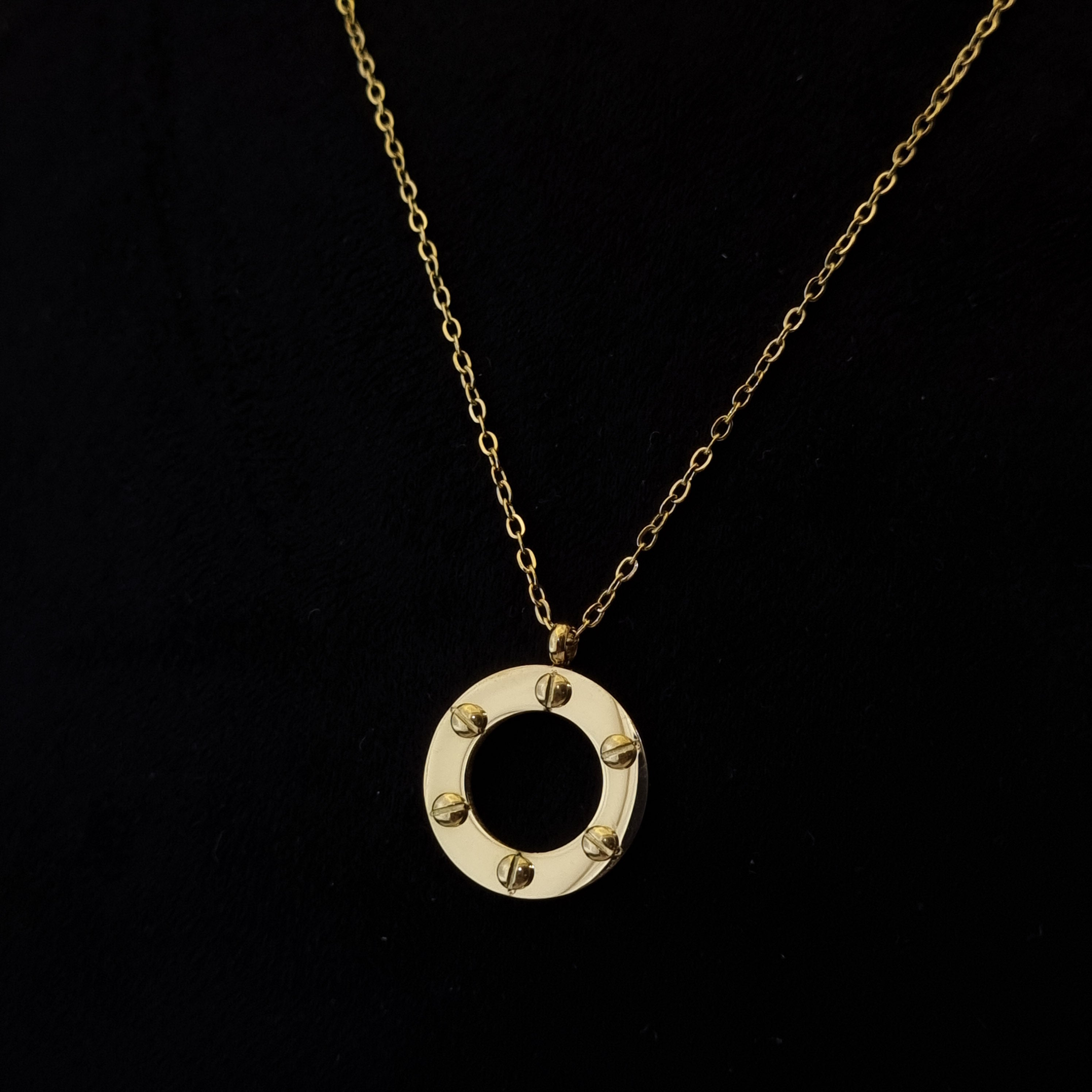 Studded Aura Necklace