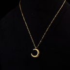 Celestial Crescent Necklace