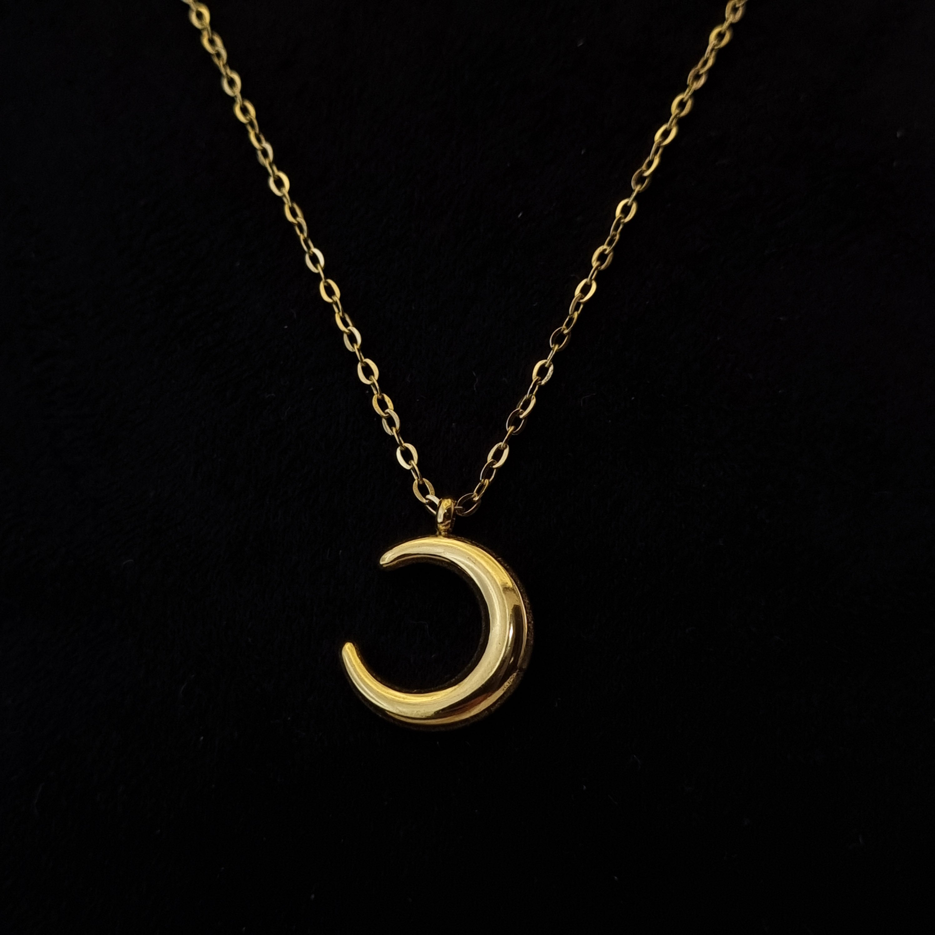 Celestial Crescent Necklace