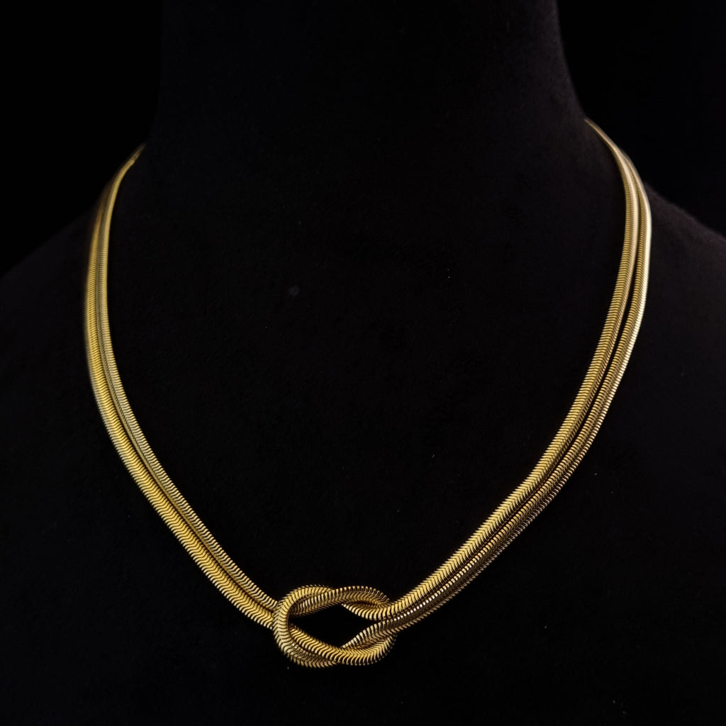 Solstice Knot Necklac