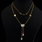 Heartstone Layers Necklace