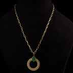 Serpentine Portal Necklace