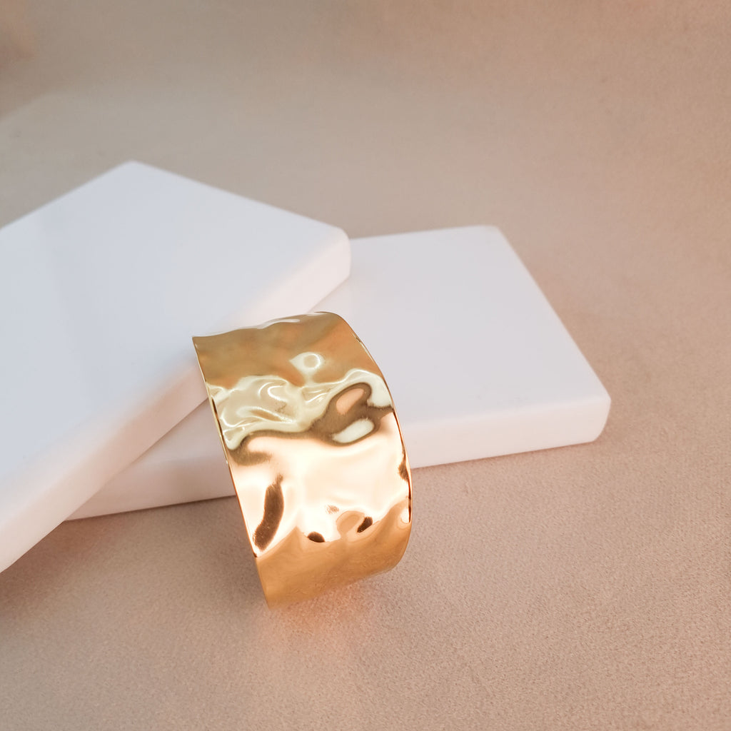 Liquid Gold Cuff Bracelet