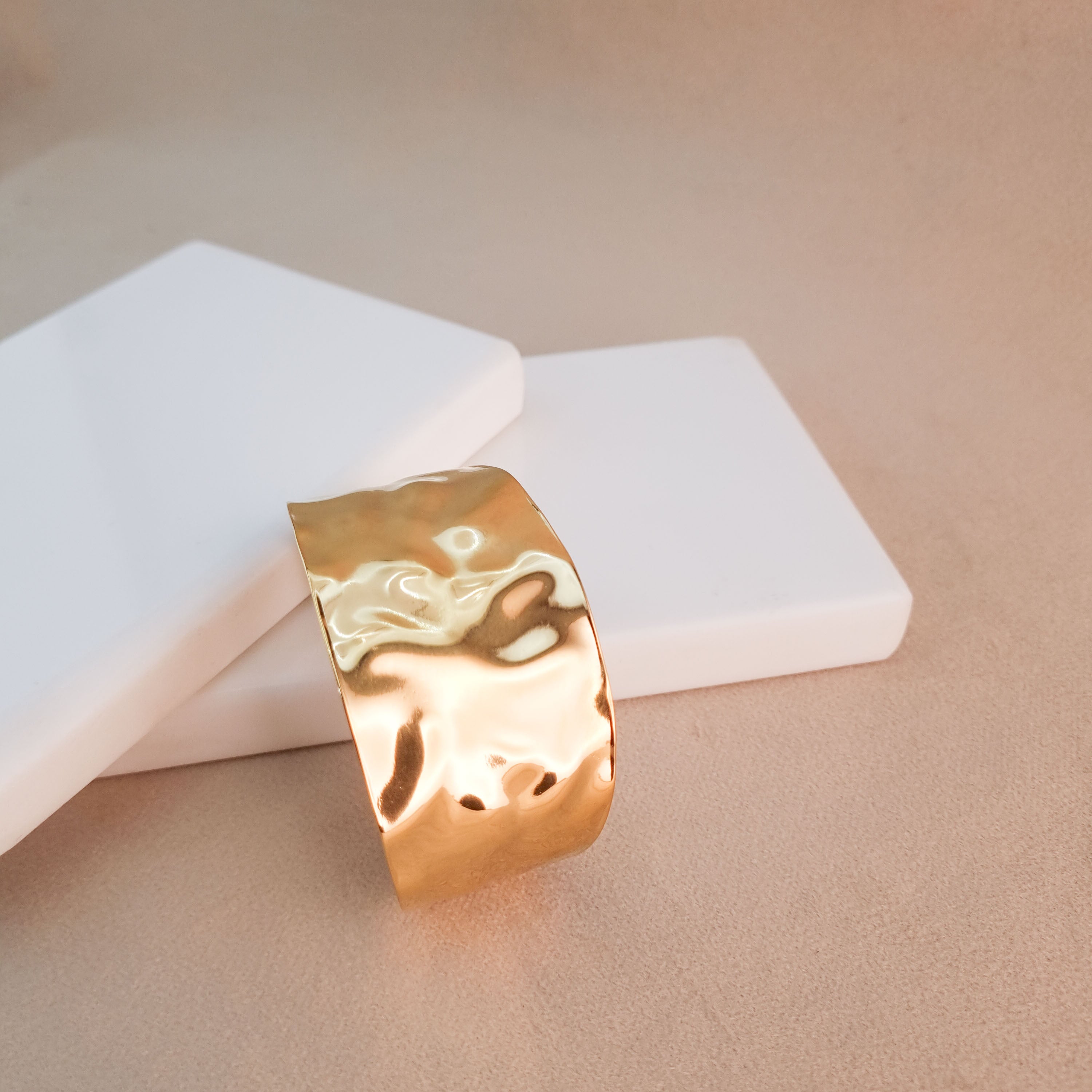 Liquid Gold Cuff Bracelet
