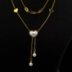 Heartstone Layers Necklace